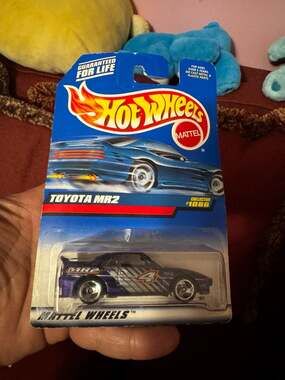 1999 Hot Wheels Toyota MR2 Purple Collector #1086 Diecast Car